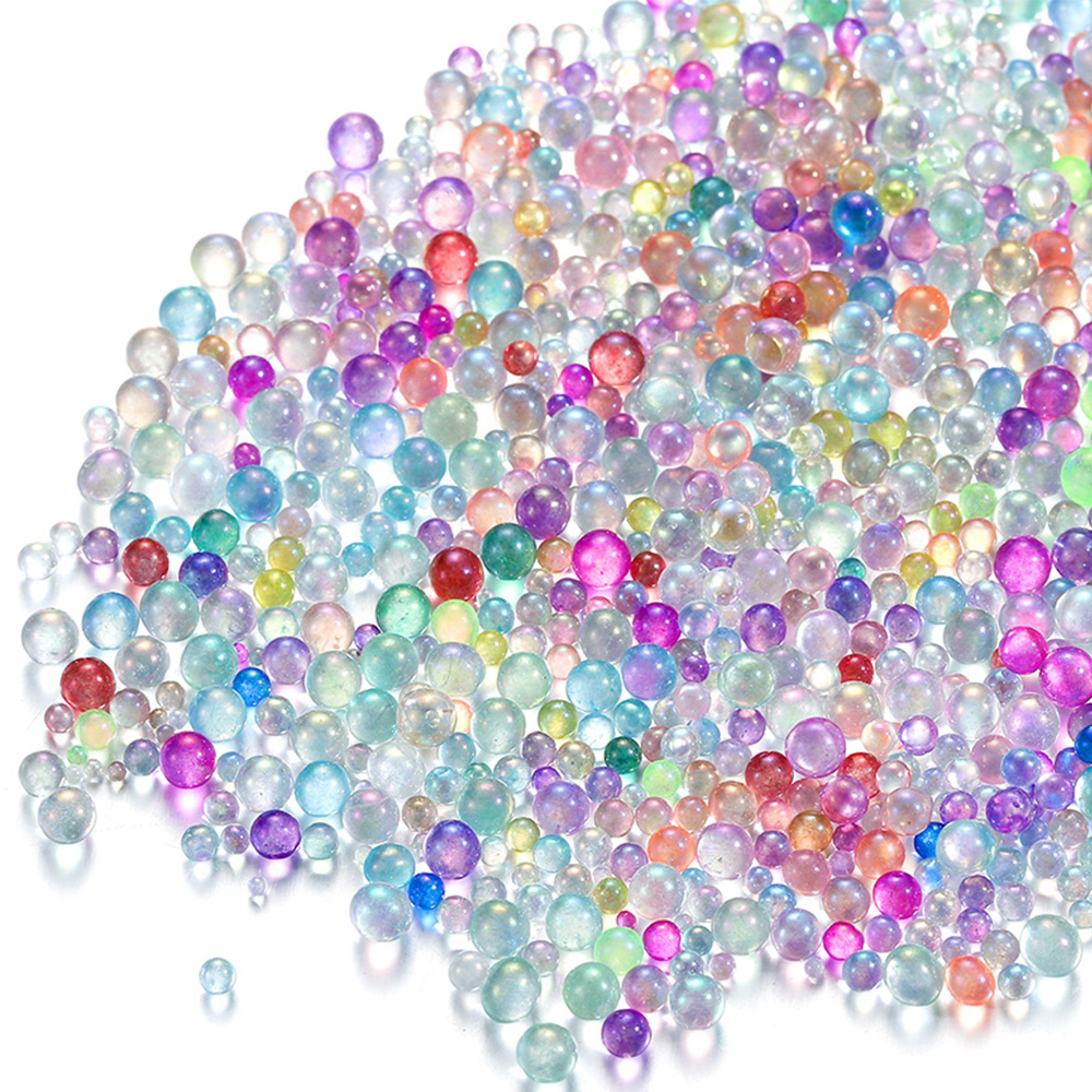 Resin Craft Material - 100g/Lot Colorful Mix Water Bubble Bead