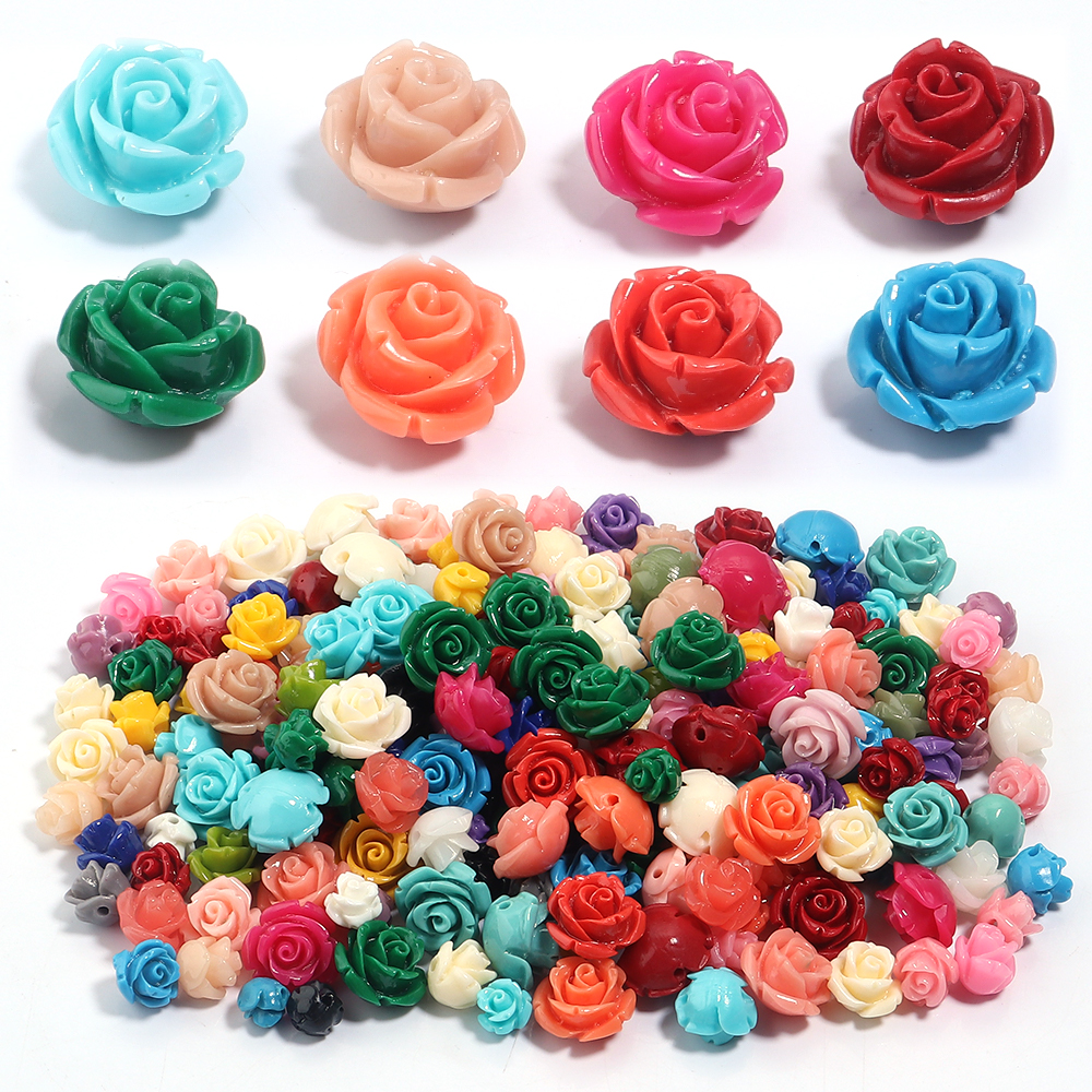 20Pcs/Lot 6 8 10 12mm Resin Be - Flower Preservation Resin 评论和价格