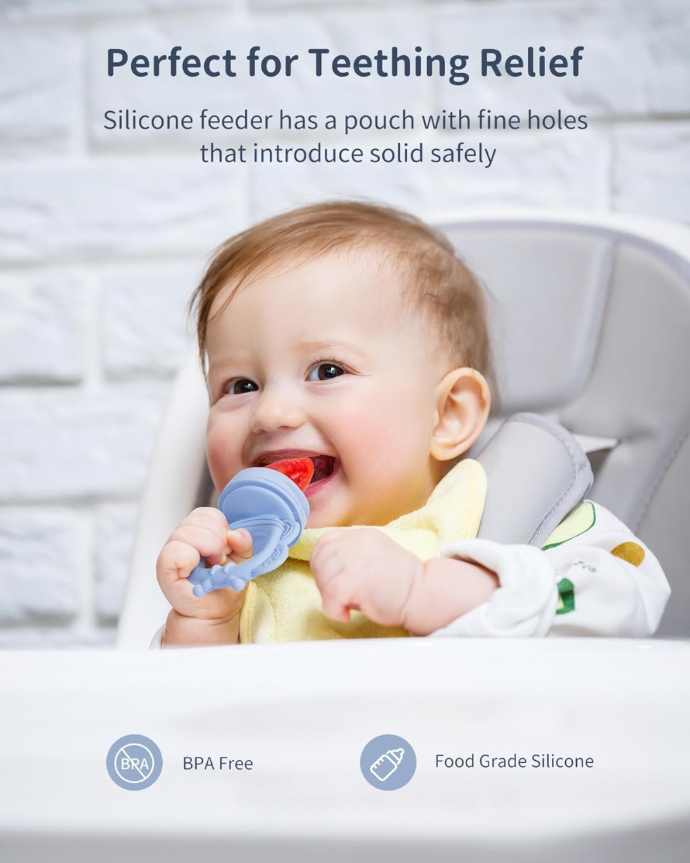 Silicone Baby Fruit Food Feede - Silicone Mold Tray 评论和价格