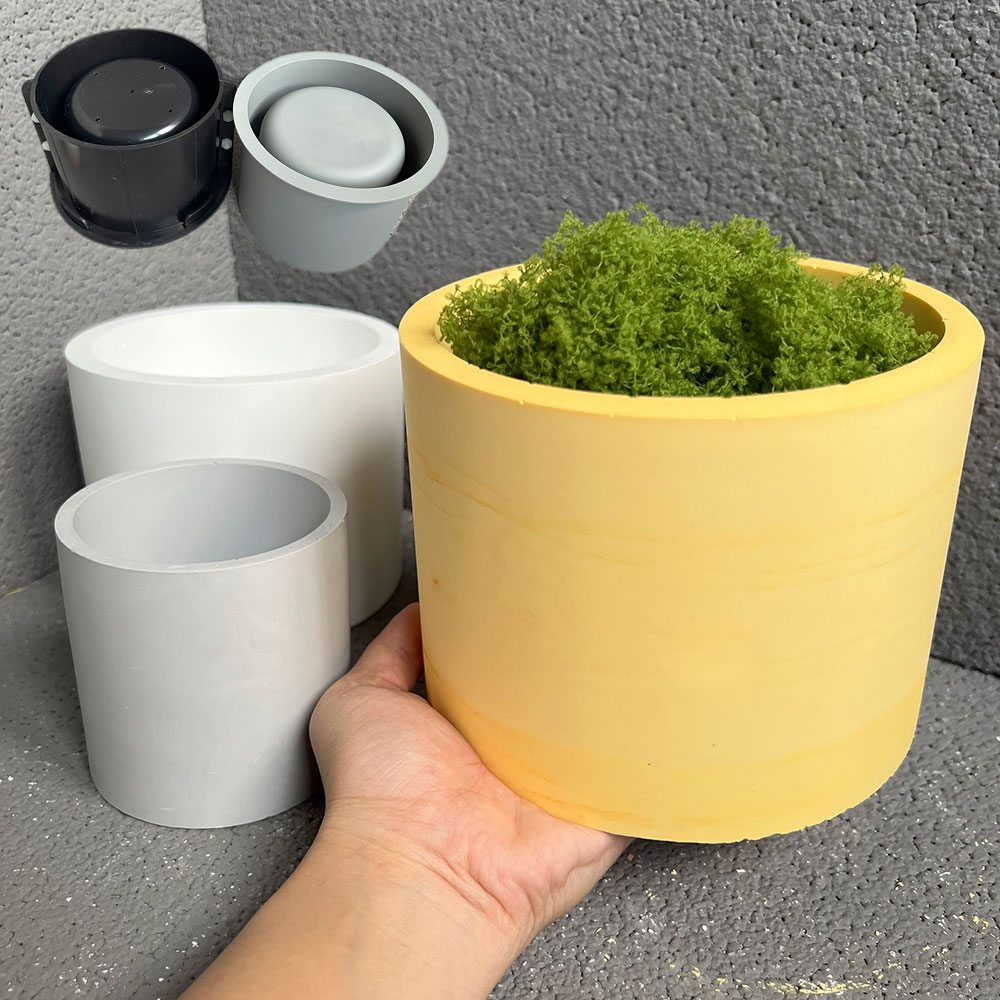 Large Silicone Planter Molds C - Coaster Mold Round 评论和价格