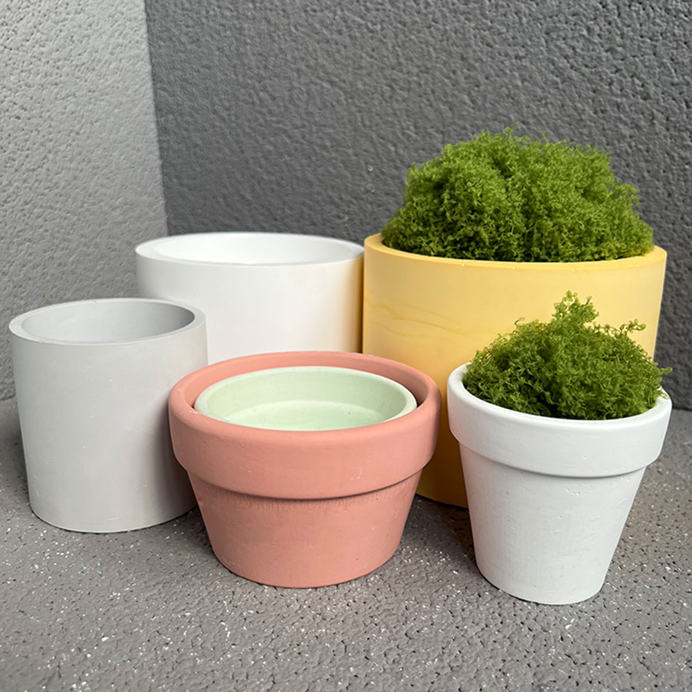Large Silicone Planter Molds C - Coaster Mold Round 评论和价格