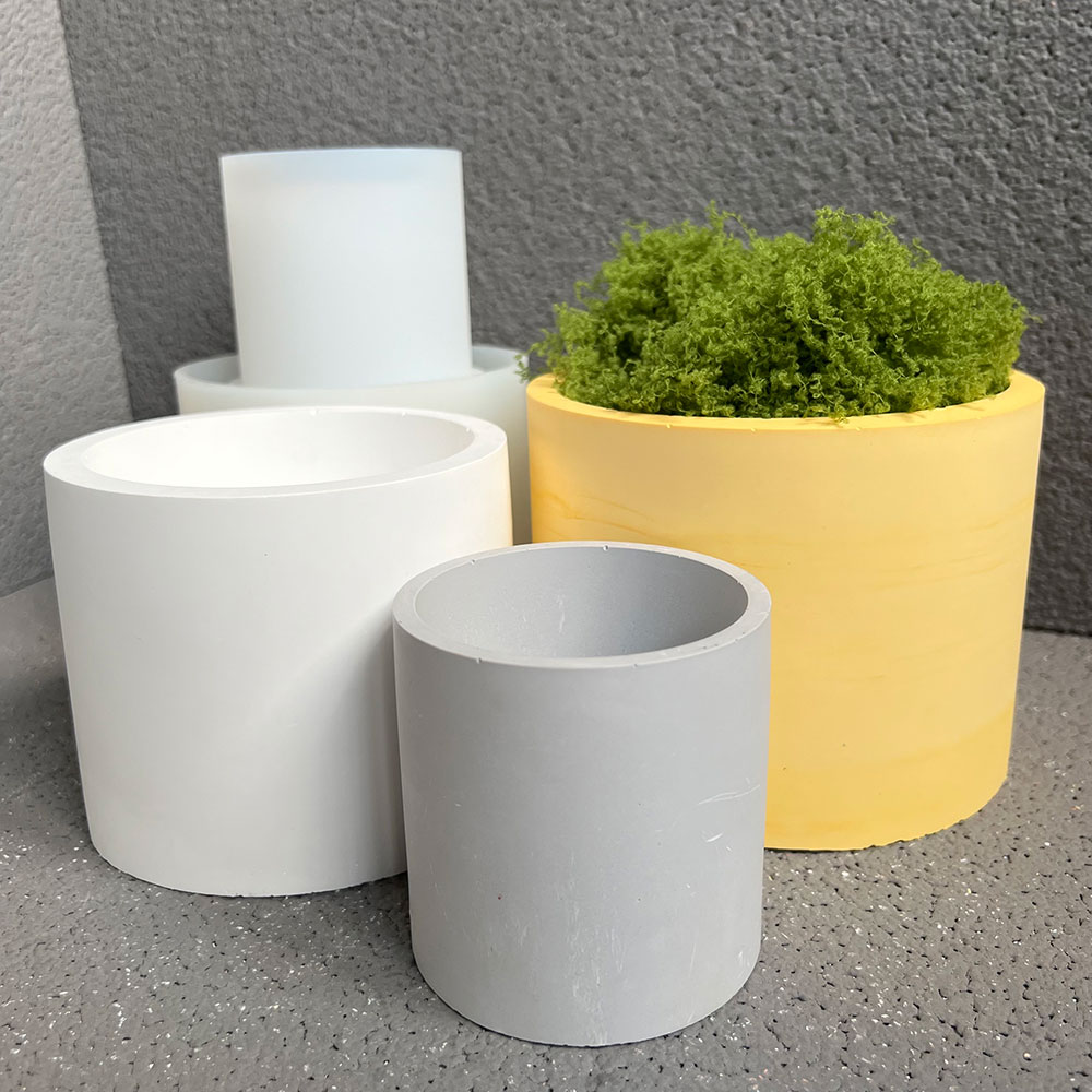 Large Silicone Planter Molds C - Coaster Mold Round 评论和价格