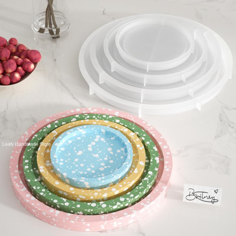 Circular Tray Silicone Molds f - Coaster Mold Round 评论和价格