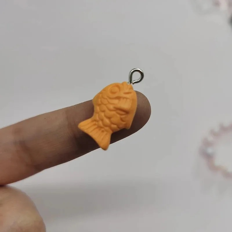 10Pcs Lovely Korea Koi Fish Fl - Resin Crafts Diy 评论和价格