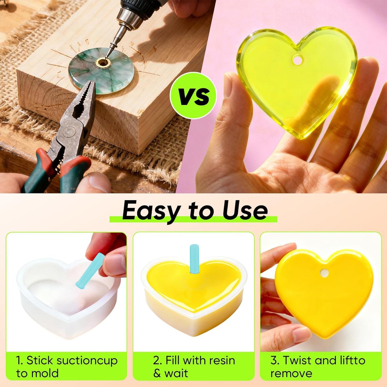 Resin Hole Maker Set 35PCS 7 S - Epoxy Uv Resin Kit 评论和价格