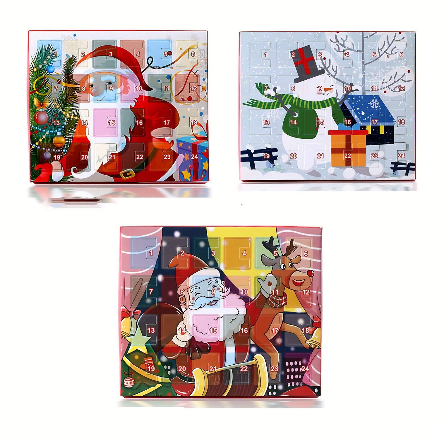 Snowman Christmas Advent Calen - Resin Jewelry Kit 评论和价格