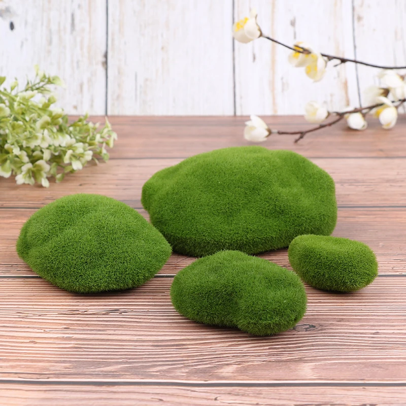 4Pcs Micro Landscape Artificia - Terrarium Moss Art 评论和价格
