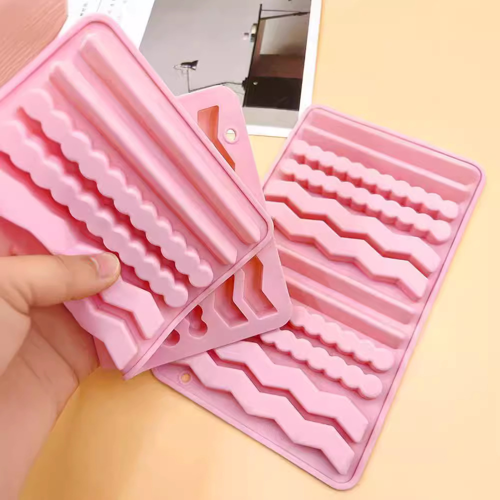 New Chocolate Bar Silicone Mol - Silicone Mold Tray 评论和价格