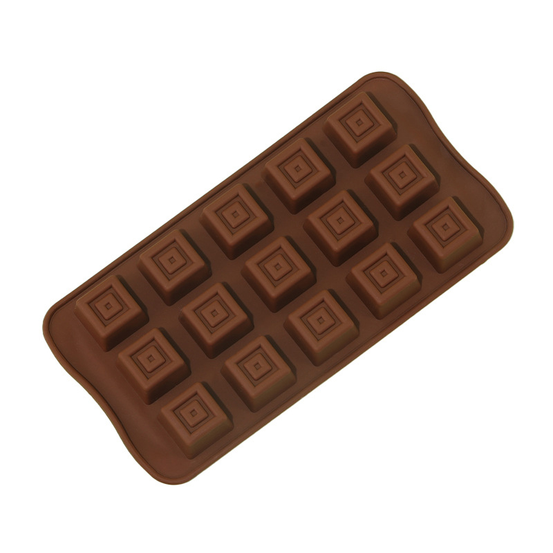 Classical Chocolate Mold Squar - Silicone Mold Tray 评论和价格