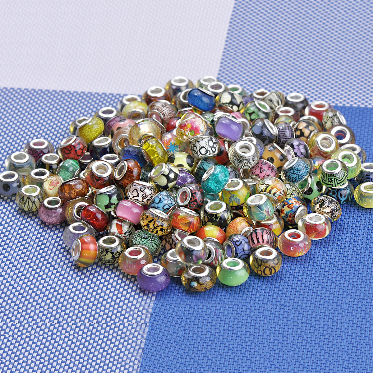 DIY Beads Colorful Resin beads - Resin Craft Supplies 评论和价格