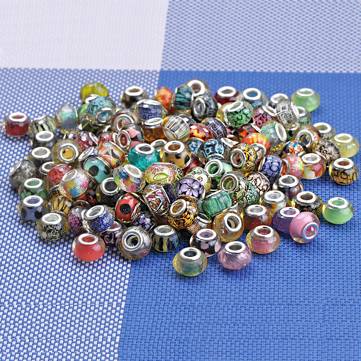 DIY Beads Colorful Resin beads - Resin Craft Supplies 评论和价格