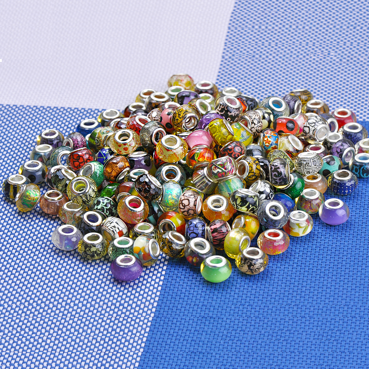 DIY Beads Colorful Resin beads - Resin Craft Supplies 评论和价格