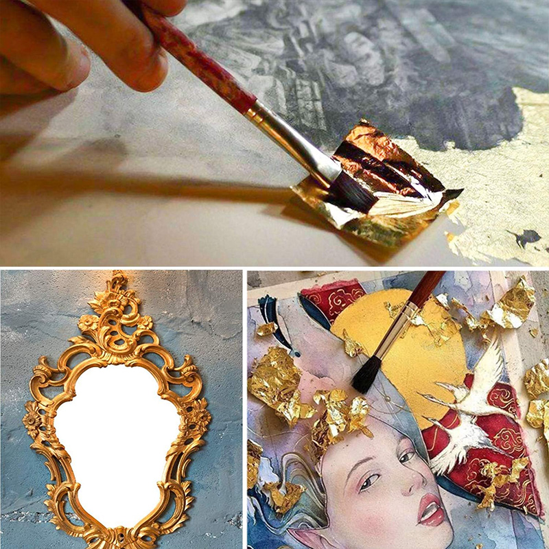 20 Pcs Gold Leaf Sheets: Versa - Gold Foil Flakes 评论和价格