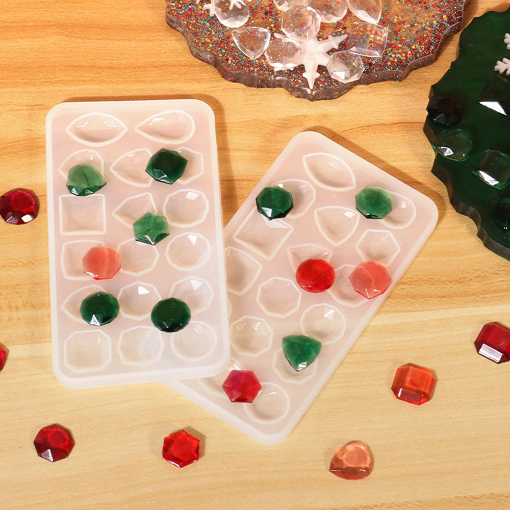 Love Heart Silicone Mold Jewel - Flower Preservation Resin 评论和价格