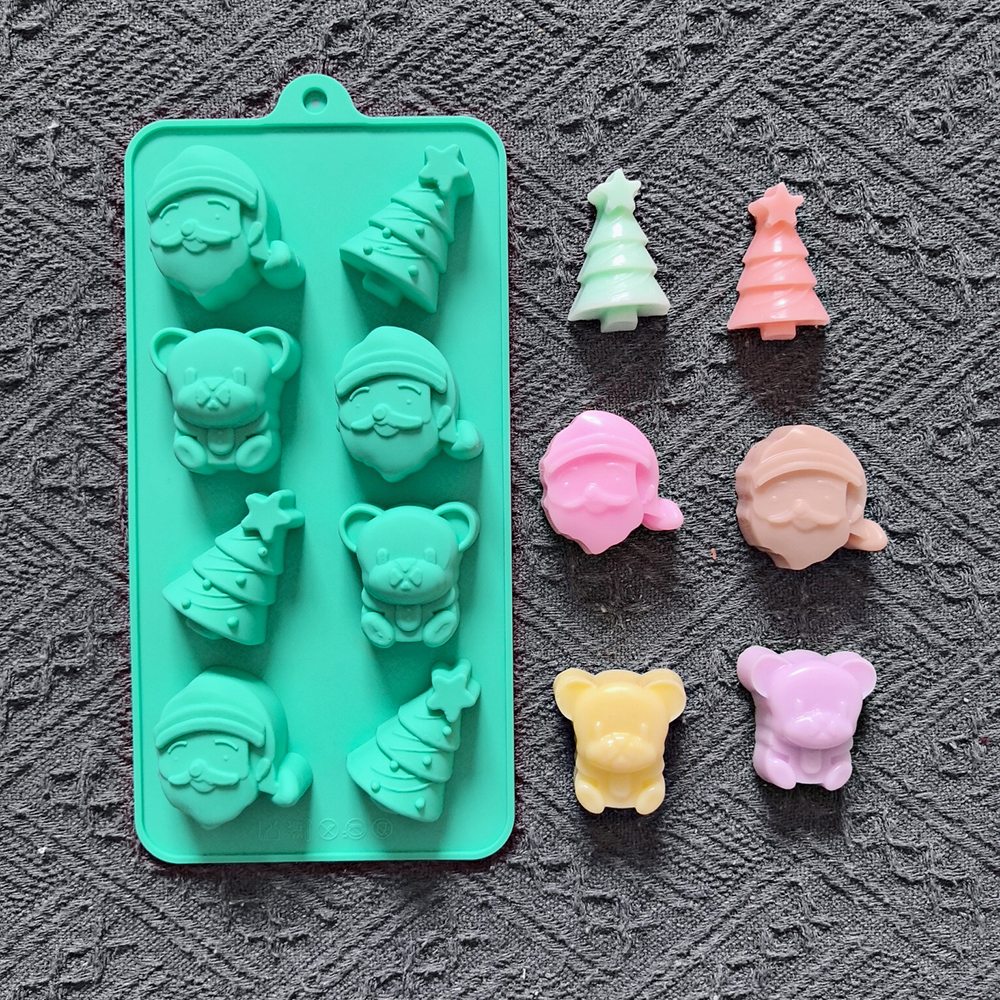 1pc 8-cavity silicone mold in  - Silicone Mold Tray 评论和价格