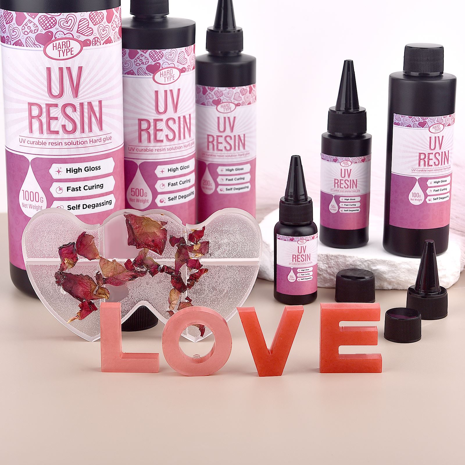 UV Resin Glue Transparent Epox - Epoxy Uv Resin Kit 评论和价格
