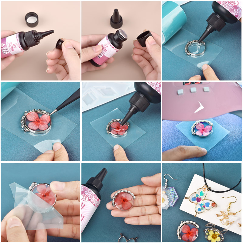 UV Resin Glue Transparent Epox - Epoxy Uv Resin Kit 评论和价格