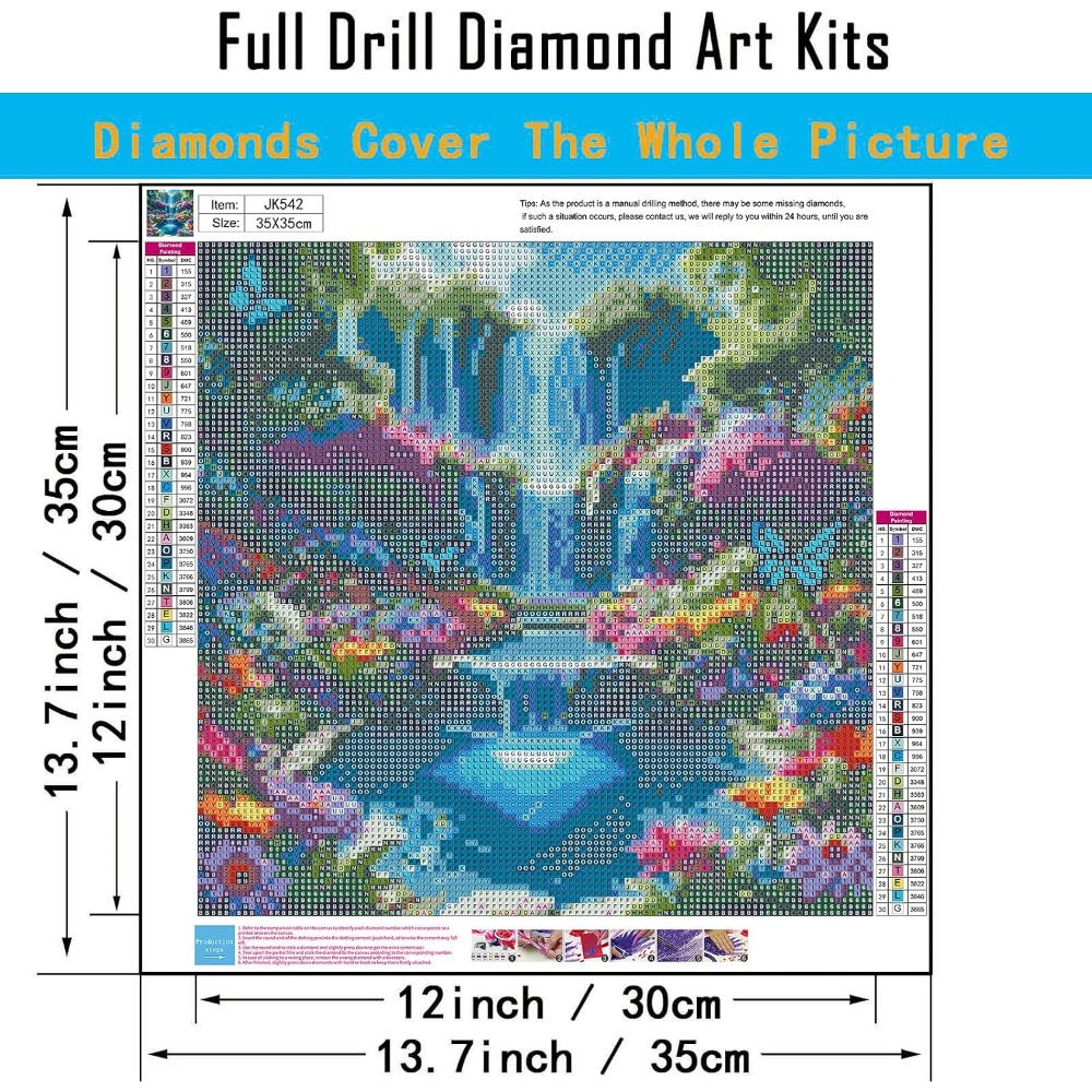 5D DIY Full Round Drill Diamon - Resin Craft For Beginners 评论和价格