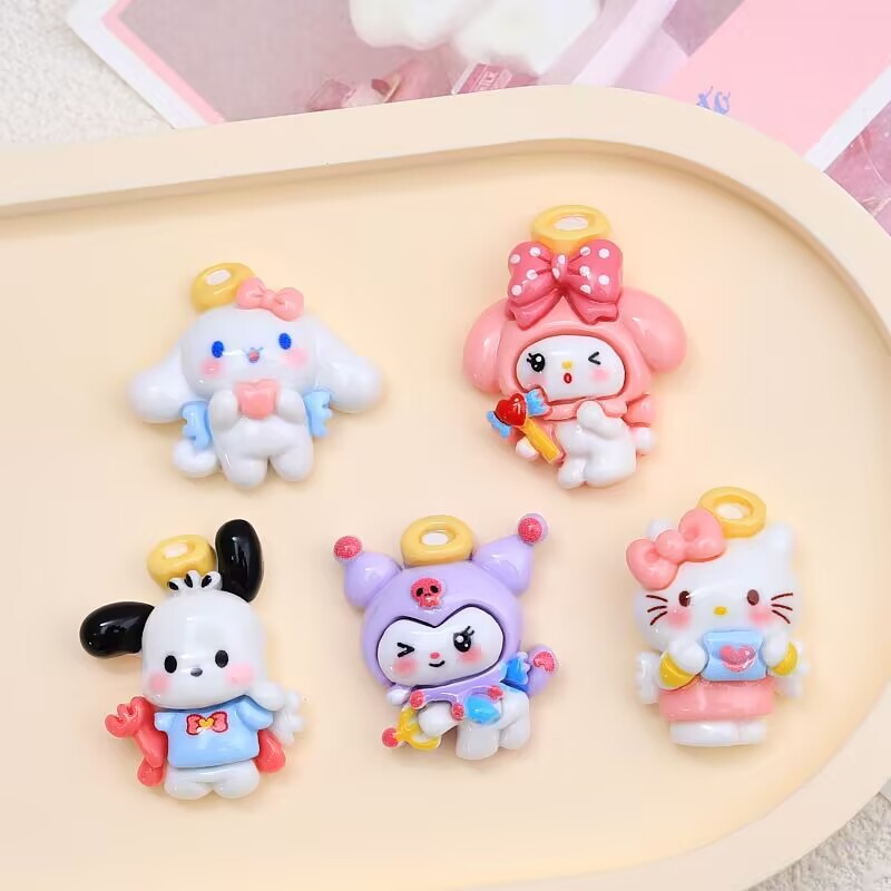 20PCS Resin Cartoon Angel DIY  - Resin Craft Ideas 评论和价格
