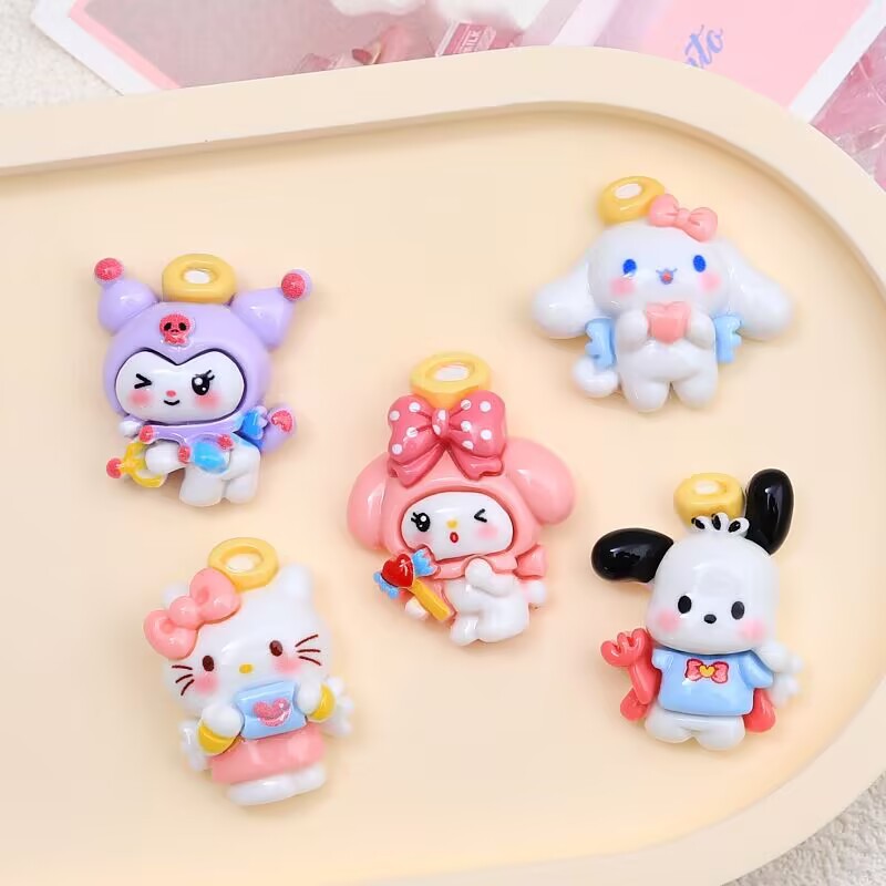 20PCS Resin Cartoon Angel DIY  - Resin Craft Ideas 评论和价格