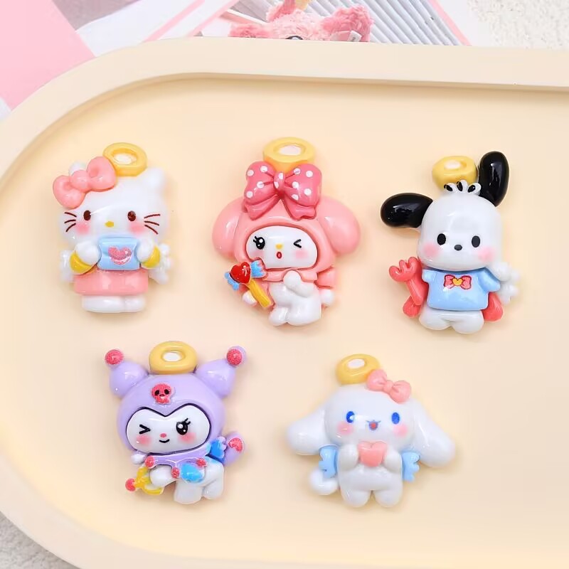20PCS Resin Cartoon Angel DIY  - Resin Craft Ideas 评论和价格
