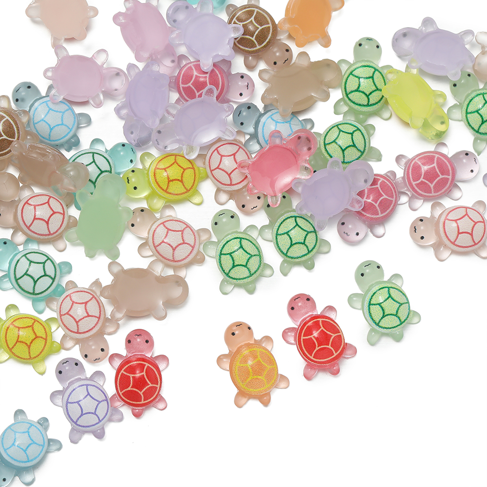 10pcs/lot Mini Resin Sea Turtl - Resin Crafts Diy 评论和价格