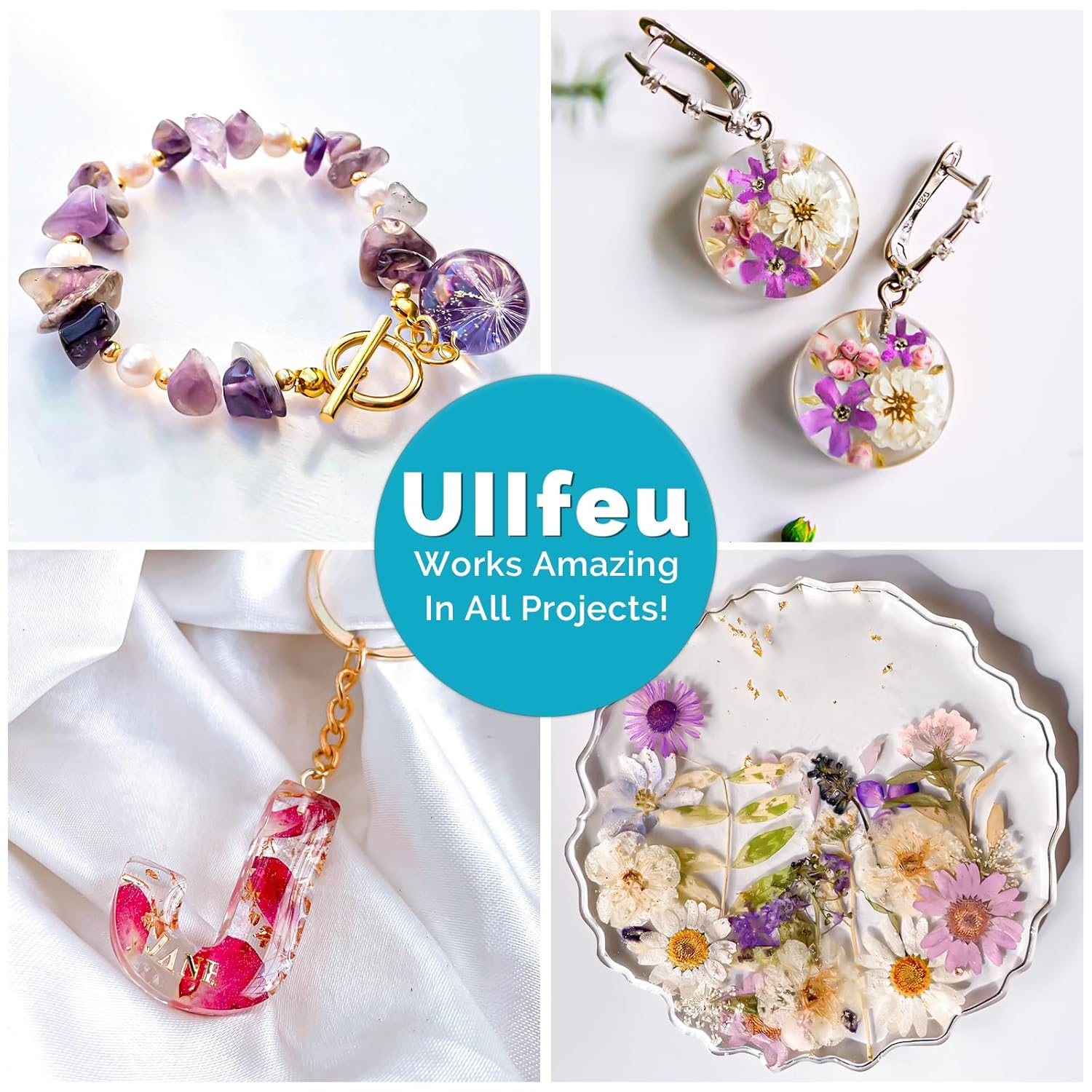UV Resin,Crystal Clear,Hard UV - Epoxy Uv Resin Kit 评论和价格