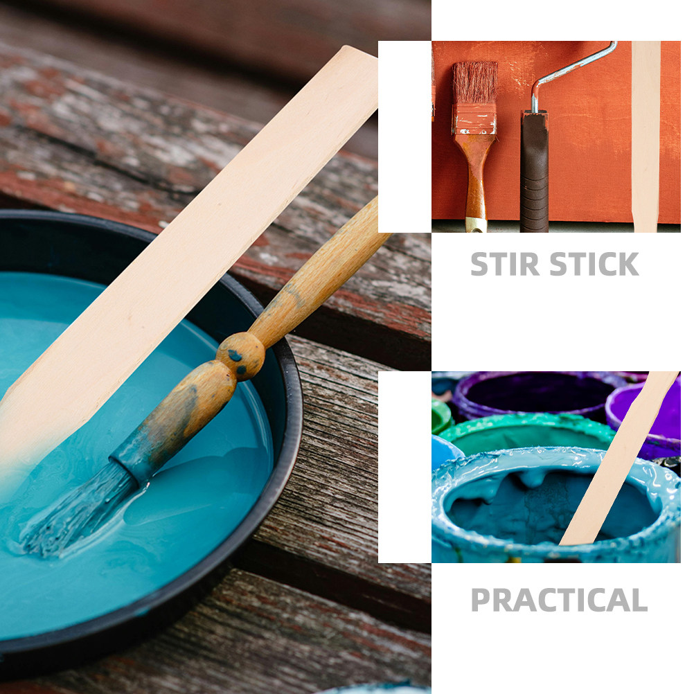 20Pcs Wooden Stir Sticks for P - Resin Craft Workshop 评论和价格