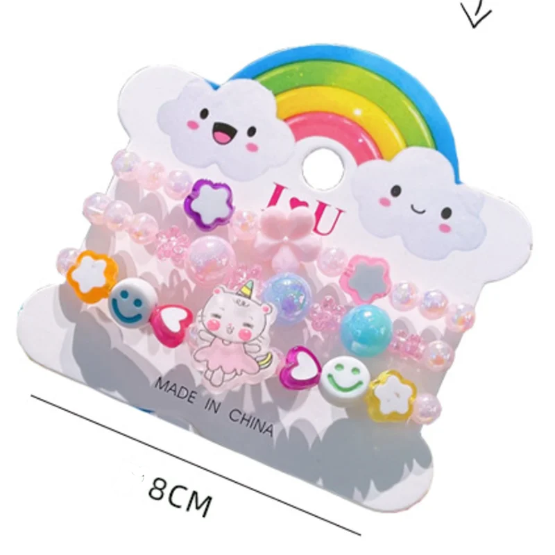 3Pcs Qute Colourful resin Brac - Resin Jewelry Kit 评论和价格