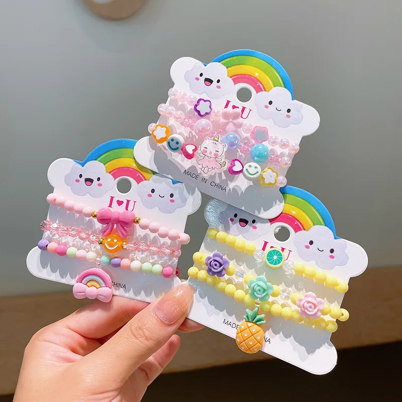 3Pcs Qute Colourful resin Brac - Resin Jewelry Kit 评论和价格