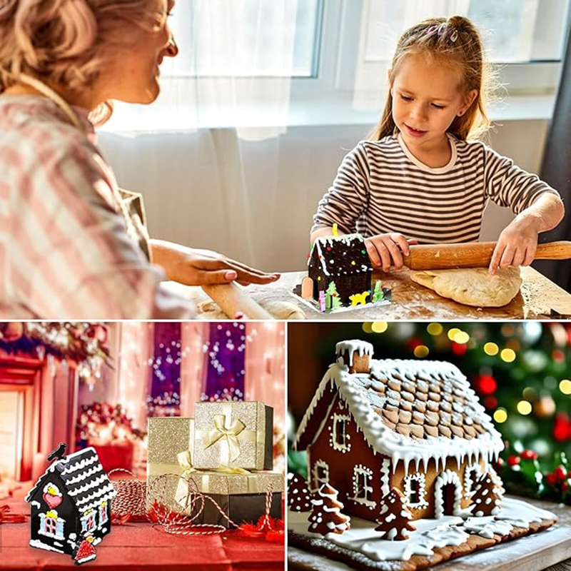 Christmas House Building block - Silicone Mold Tray 评论和价格