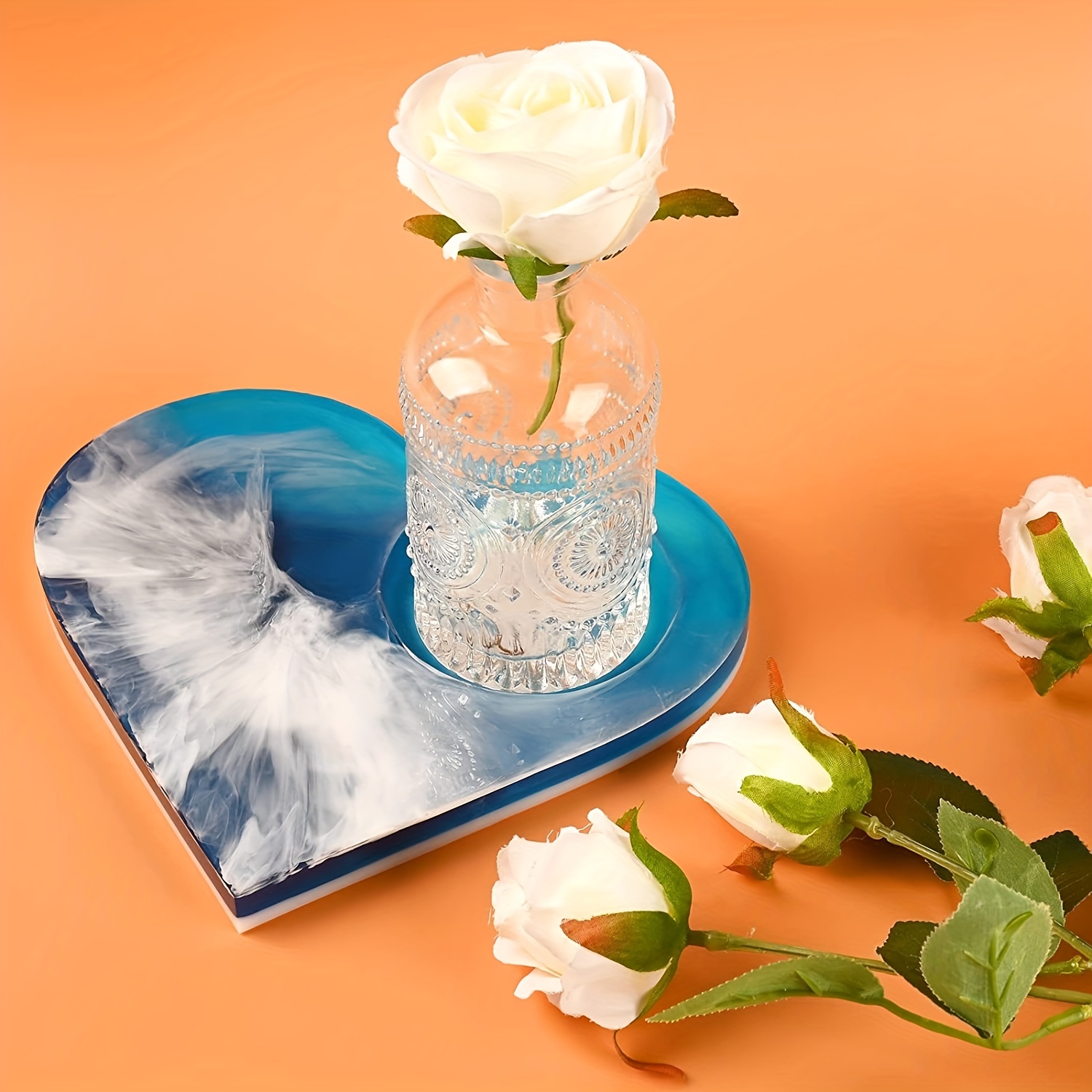Large Silicone Molds for Resin - Flower Preservation Resin 评论和价格