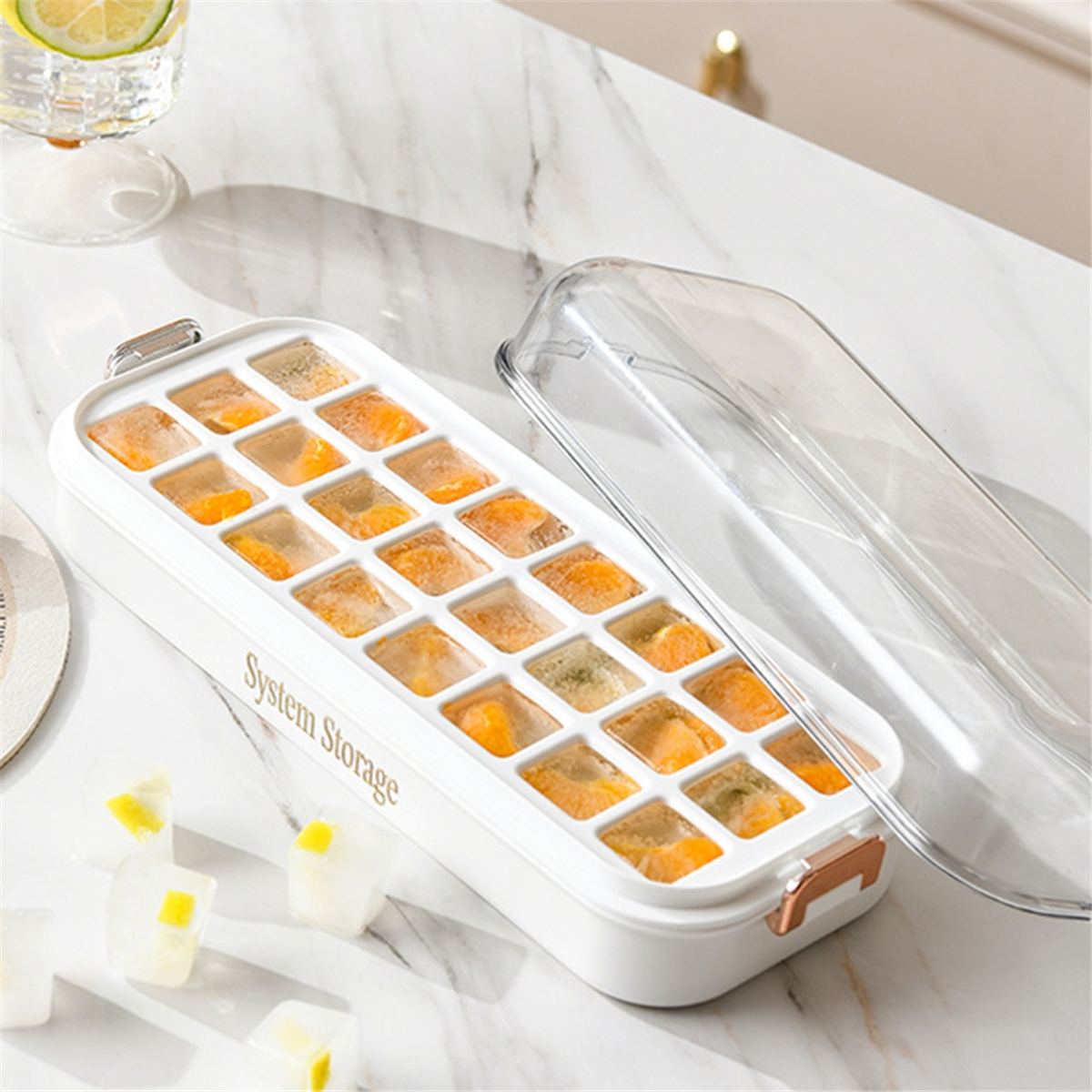Y31A 24Grid Type Ice Tray Mold - Silicone Mold Tray 评论和价格