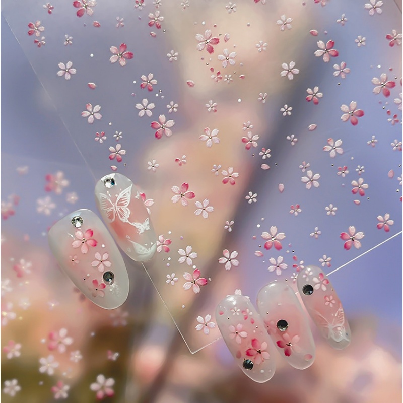 1pc Tulip Nail Stickers Exquis - Gold Foil Flakes 评论和价格