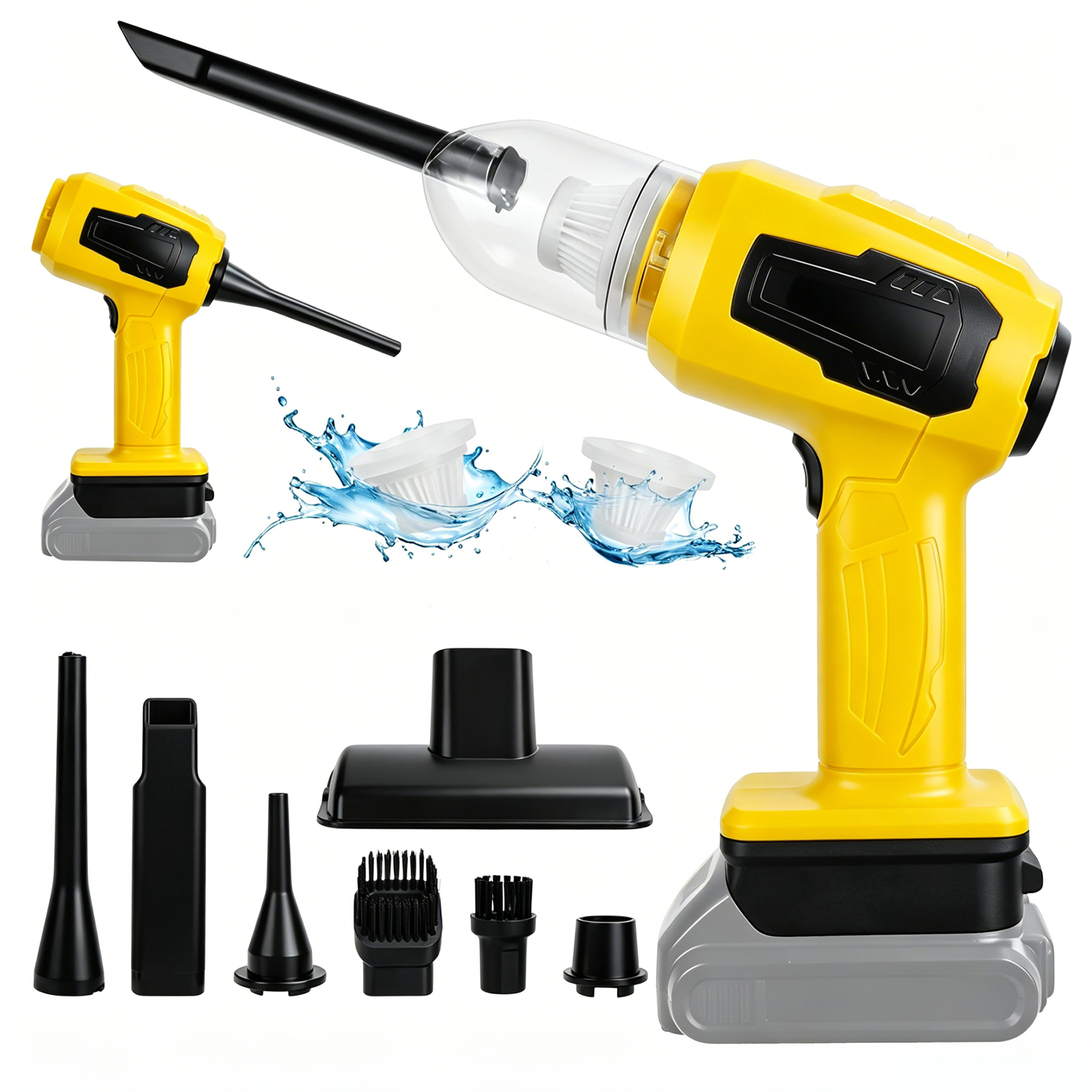 Handheld Car Vacuum Cleaner 2- - Vacuum Chamber Small 评论和价格