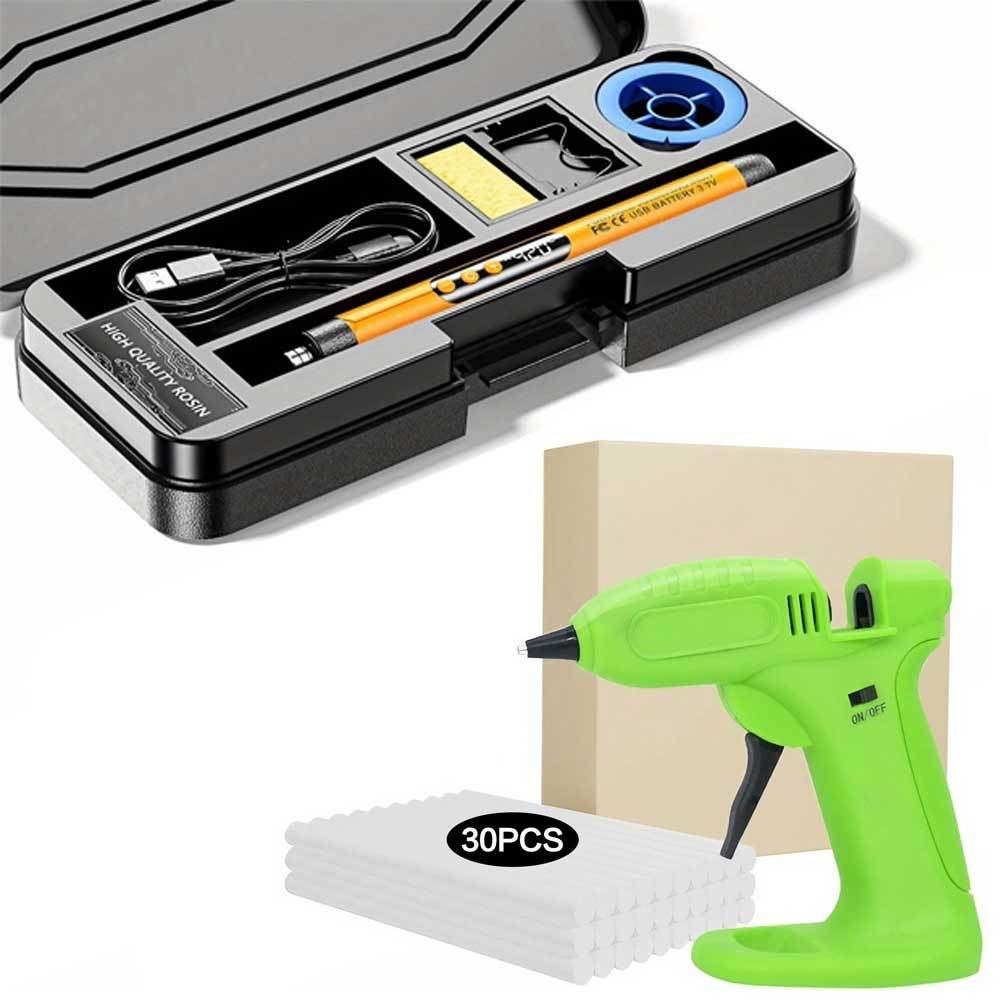 Cordless Hot Glue Gun (Fast-He - Heat Gun Small 评论和价格