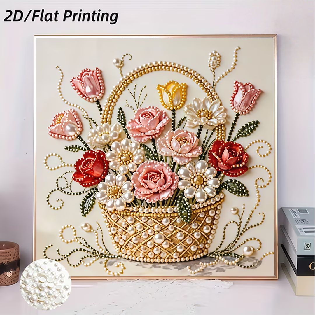 1 set, new DIY pearl painting, - Resin Craft Kit 评论和价格