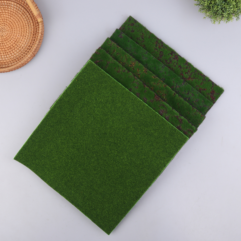 1Pcs Grass Mat Green Artificia - Terrarium Moss Art 评论和价格