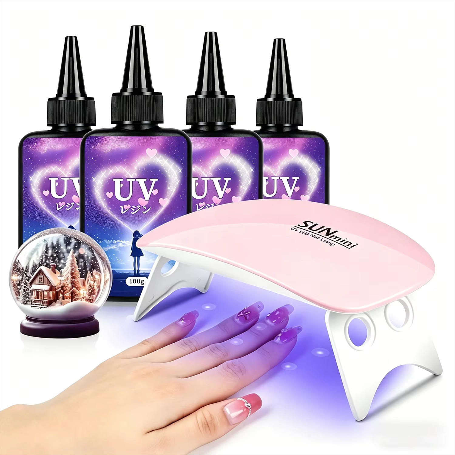 UV Resin Crystal Clear Ultravi - Epoxy Uv Resin Kit 评论和价格