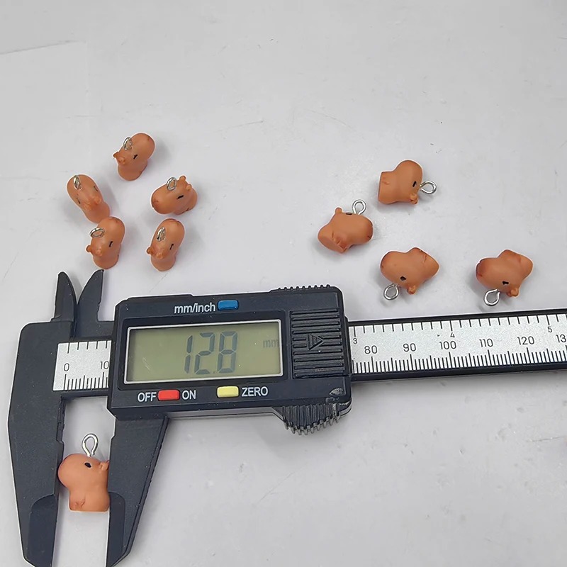 10pcs Cute Small Capybara Char - Resin Crafts Diy 评论和价格
