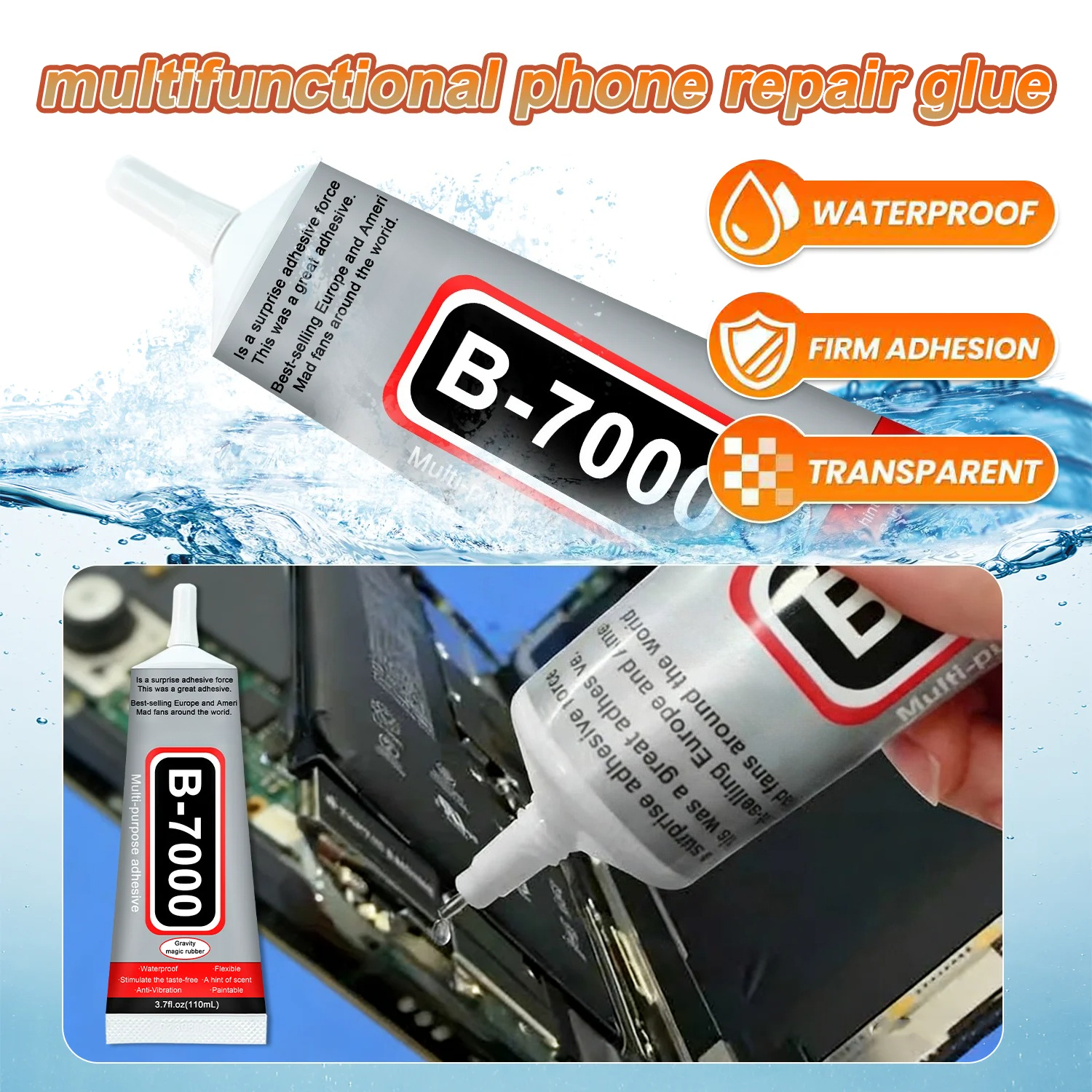 Super Glue B-7000 Loolifl 1-10 - Crafting Resin 评论和价格
