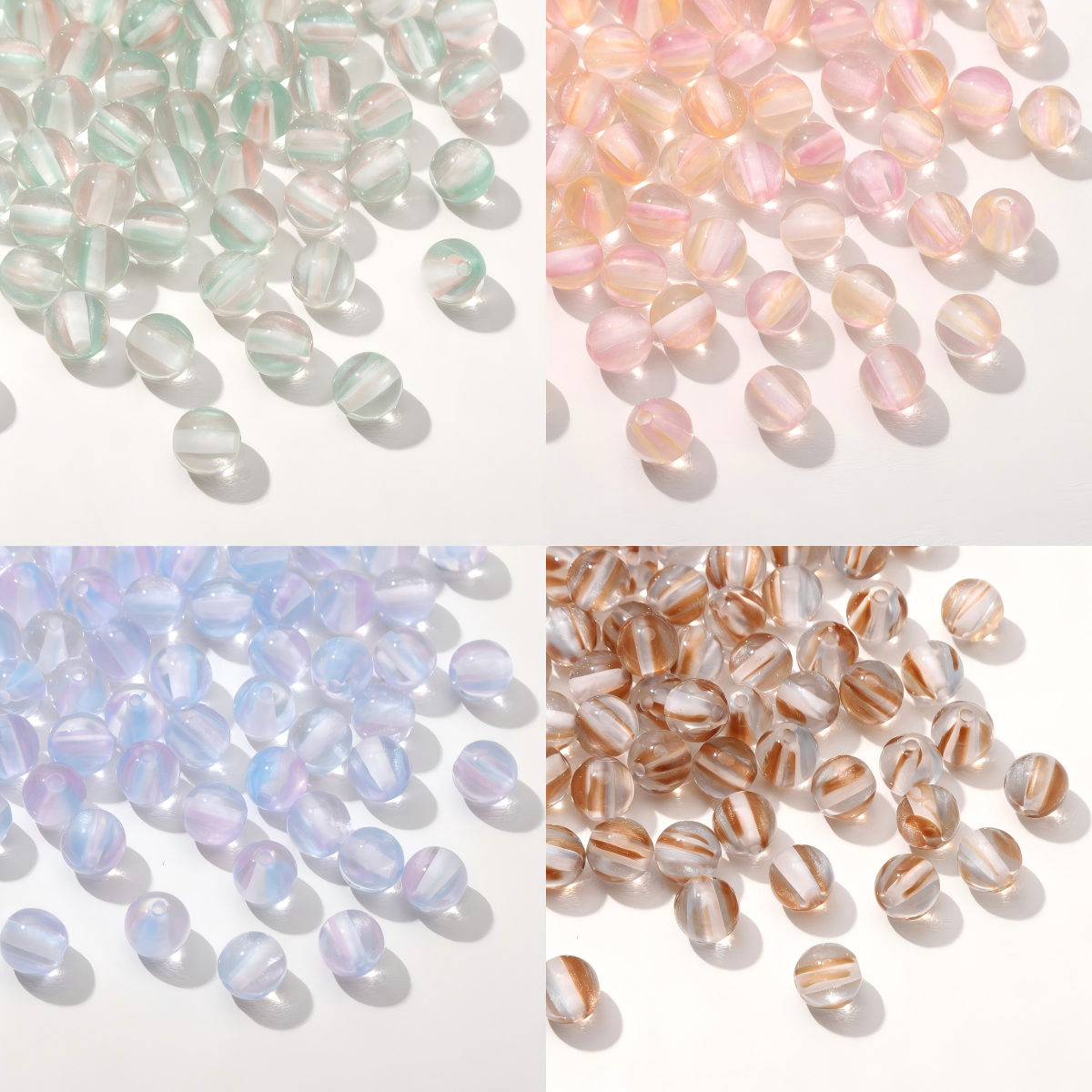 8mm 100Pcs Colorful Round Resi - Resin Crafts Diy 评论和价格