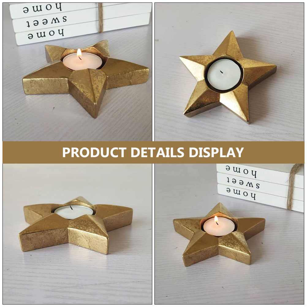2Pcs Resin Craft Candlesticks  - Resin Craft Supplies 评论和价格