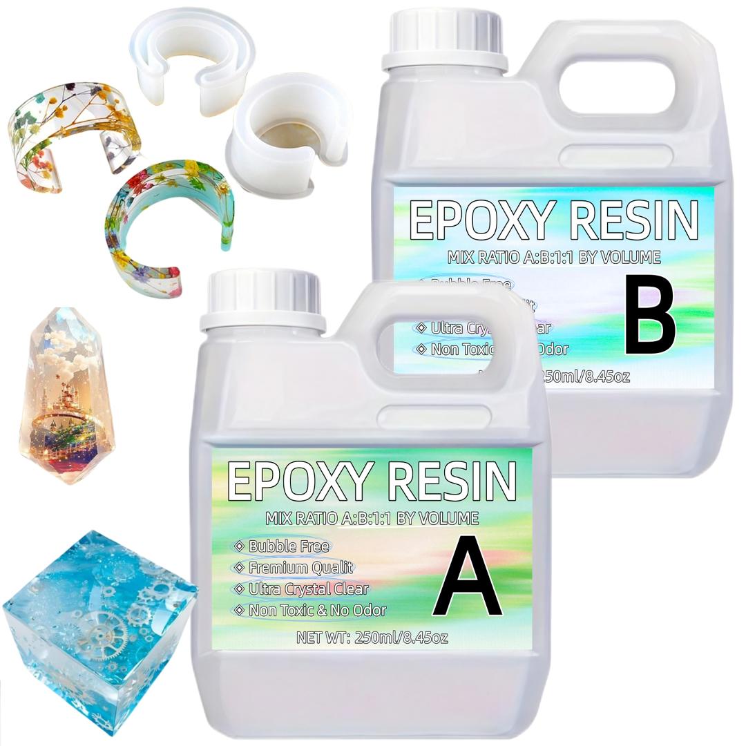 16.9oz Clear Epoxy Resin Kit C - Resin Jewelry Kit 评论和价格