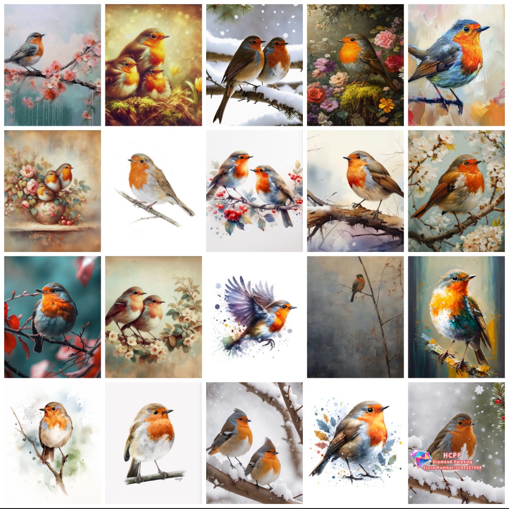 unframe Robin Bird Cute Robin  - Resin Craft Kit 评论和价格