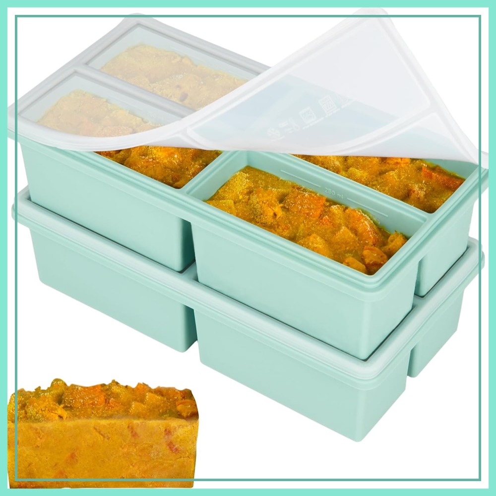 Silicone Freezer Trays with Li - Silicone Mold Tray 评论和价格