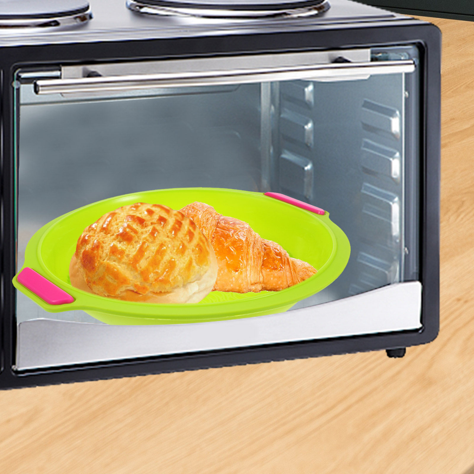 9 Inches Silicone Cake Pan Non - Silicone Mold Tray 评论和价格