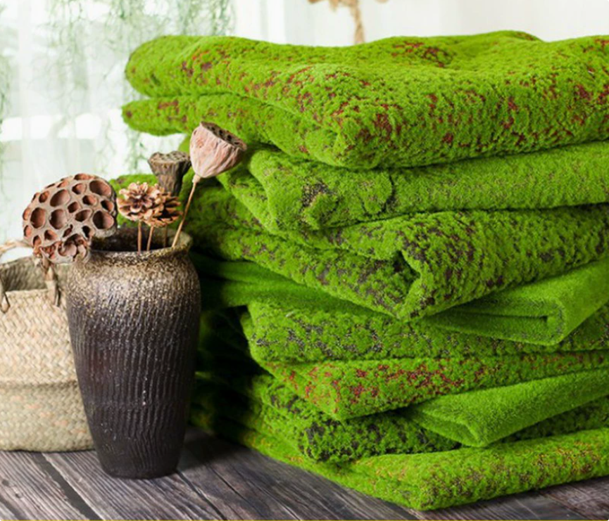 50X50cm Artificial Grass Rug F - Terrarium Moss Art 评论和价格