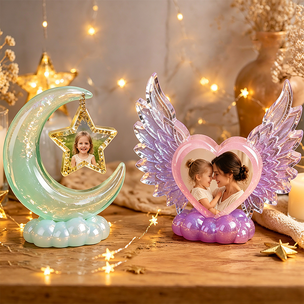 S0308 Heart Shaped Photo Frame - Resin Craft Ideas 评论和价格