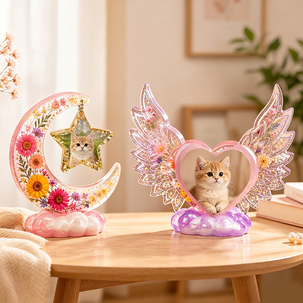 S0308 Heart Shaped Photo Frame - Resin Craft Ideas 评论和价格